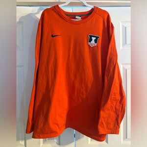 3XL Nike  Illini long sleeve shirt